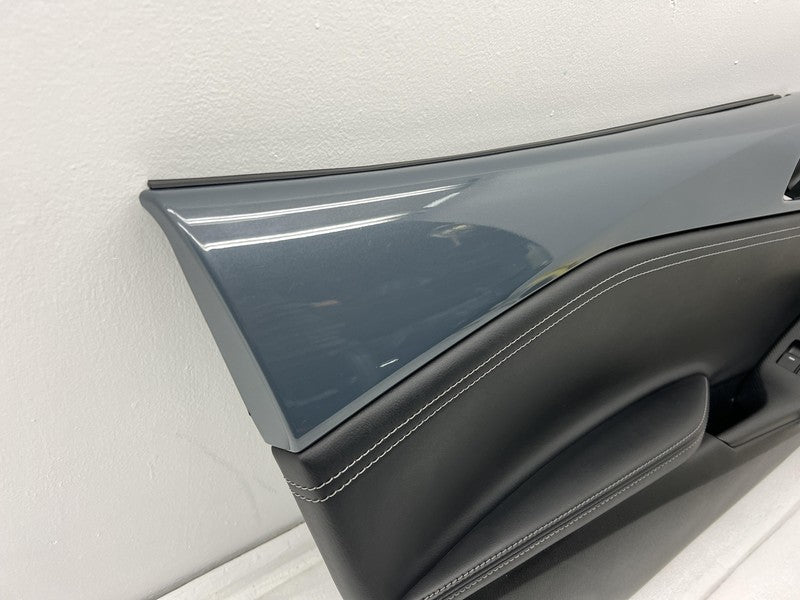 2016-2023 Mazda MX-5 Miata Front Driver Door Trim Card Cover Left LH Gray - 47C