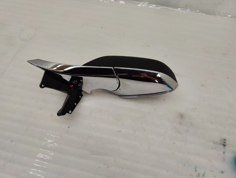 2016-2020 Tesla Model S MS Left Exterior Rear View Door Mirror LH Silver (WRAP)