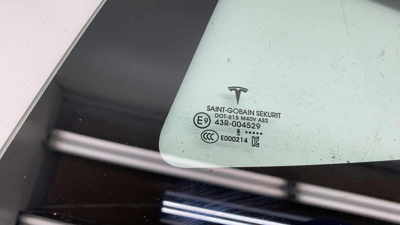 1080703-00 ⭕ 2017-2020 Tesla Model 3 Rear Left Quarter Fixed Window Glass LH OEM 1080703-00