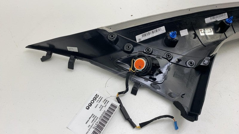 ⭕ 2018 BMW i3 I01 Front Left A-Pillar Upper Trim Cover Panel w/ Speaker Tweeter