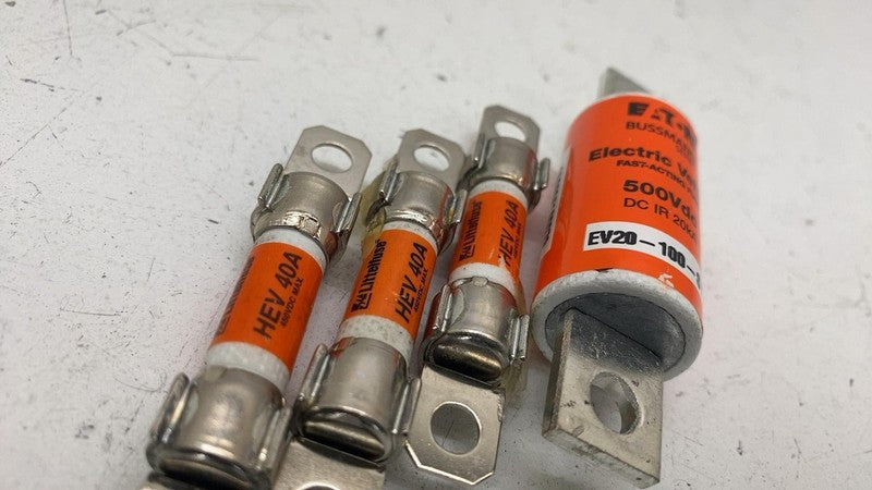 EV20-100-S ⭕ 2016-2020 Tesla Model X SET of Fast Acting Electric Vehicle Fuse OEM EV20-100S