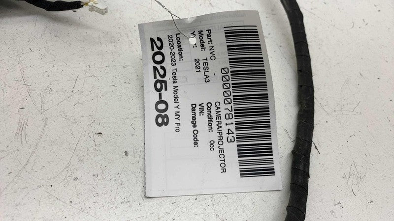 ⭕ 20-23 Model Y Front Windshield Triple Camera w/ Module & Harness 151