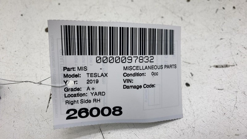 ⭕ 18-20 Model X Front Right Upper A-Pillar Brightwork Trim Cover RH 11