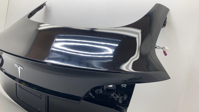1118167-00-C ⭕ 2017-2020 Tesla Model 3 Rear Trunk Decklid Shell Panel Black PBSB 1118167-00-C