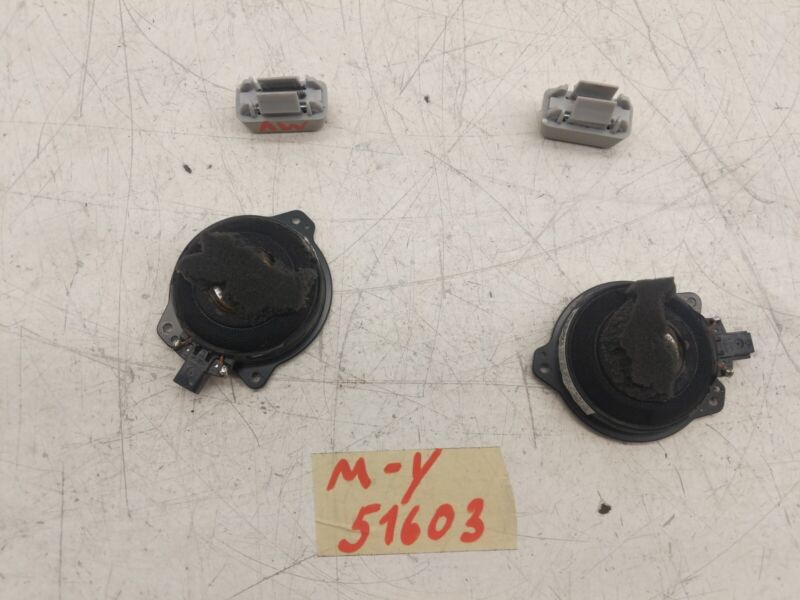 1486488 00 A 2017-2023 Tesla Model 3 S X Y Roof Ceiling Headliner Midrange Tweeter Speaker x2