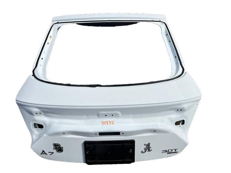⭕ 2012-2017 AUDI A7 S7 RS7 TRUNK LID TAILGATE LIFT GATE PANEL WHITE OEM