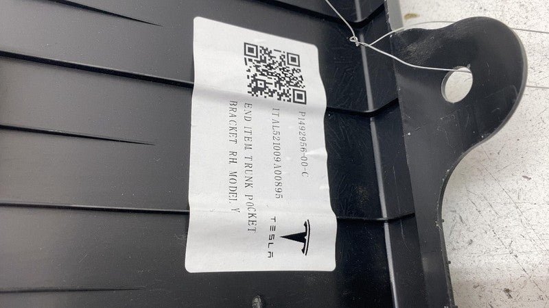 ⭕ 2020-2023 Tesla Model Y MY Rear Right Trunk Pocket End Bracket RH 14