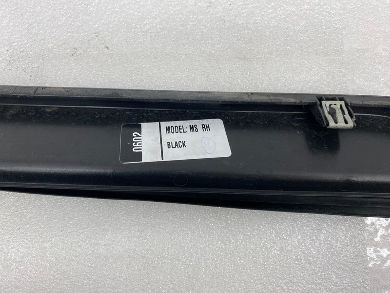 ⭕ 2012-2023 Tesla Model S Right Rocker Panel Scuff Plate Molding w/ Rubber Seal