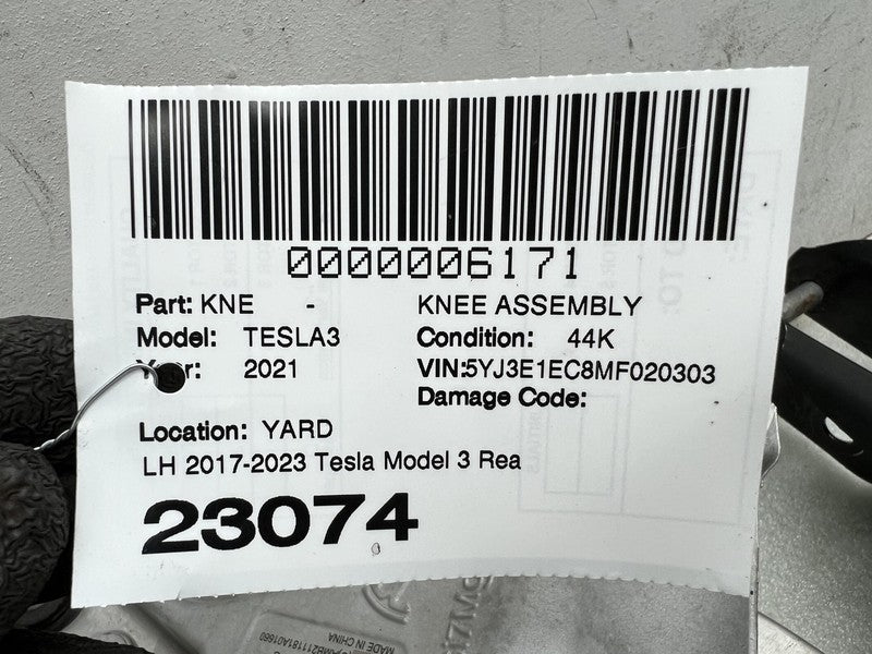 ⭕ 17-23 Tesla Model 3 Rear Left Knuckle Wheel Hub Fore Stabilizer Toe