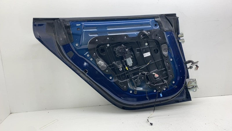 ⭕ 2017-2020 Tesla Model 3 M3 Rear Driver Side Door Shell Panel Left LH Blue PPSB