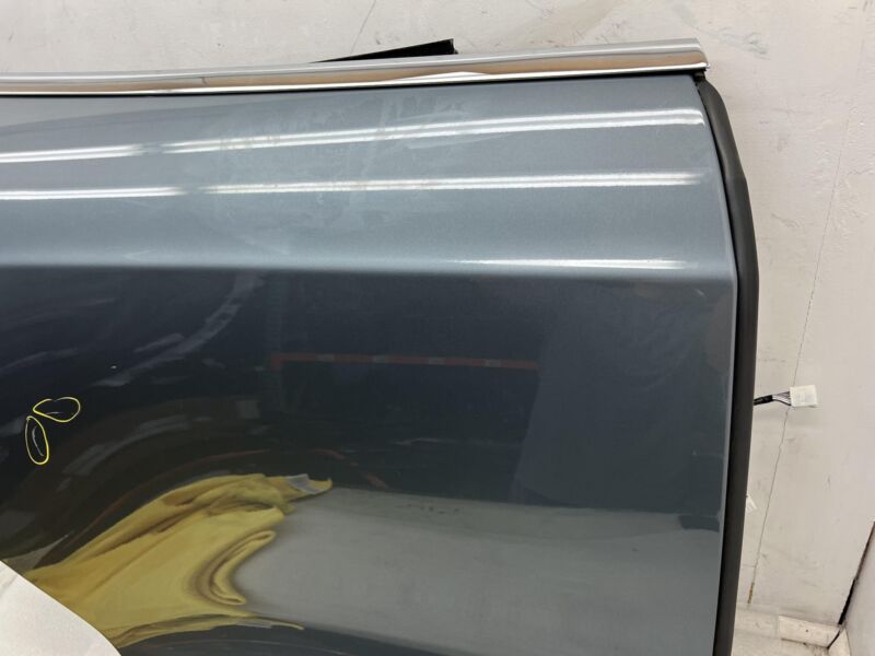 2012-2015 Tesla Model S Rear Passenger Side Door Shell Panel Right Gray - PMTG