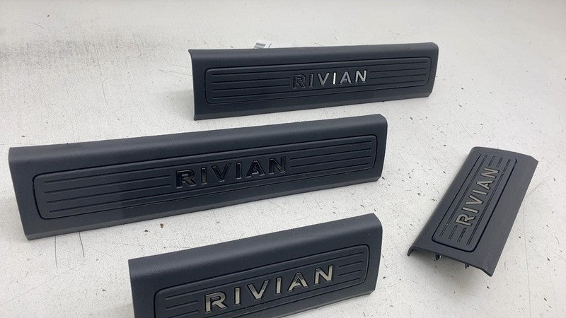 PT-00001390 22-24 Rivian R1T Front/ Rear LH & RH Door Sill Scuff Plate PT00001399/PT00001404