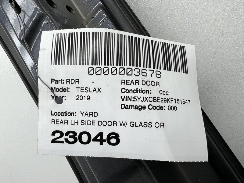 1028791-00-K ⭕ 2016-2023 Tesla Model X Rear Right Passenger Falcon Door Shell Panel Gray PMNG