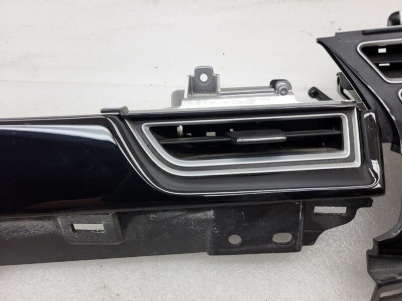 2012-2015 Tesla Model S MS SET of Dash A/C Air Vent Outlet Dashboard Trim Panel