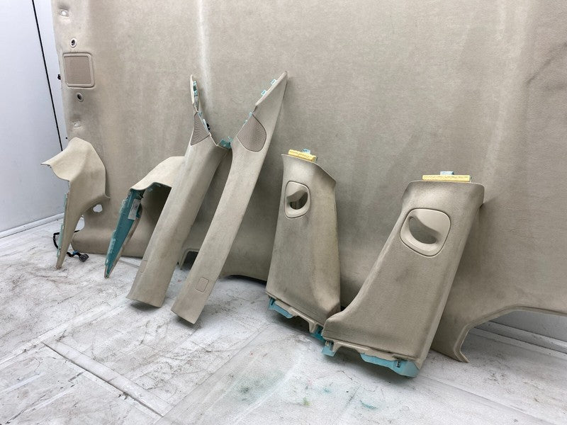 ⭕ 12-15 Tesla Model S SET of Headliner Textile Upper A + B + C-Pillar