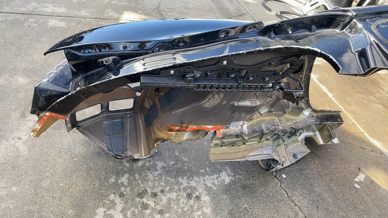 1553757-E0-K 2021-2023 Tesla Model S Rear Left Quarter Panel Structural Cut Out LH Black PBSB