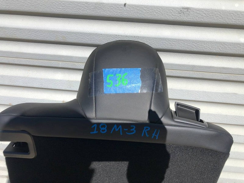 ⭕2017-2023 Tesla Model 3 M3 Rear Passenger Side 2nd Row Seat Upper Cus