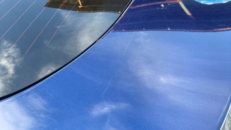 ⭕ 12-15 Tesla Model S Rear Liftgate Trunk Lid Tailgate Hatch Shell Blu