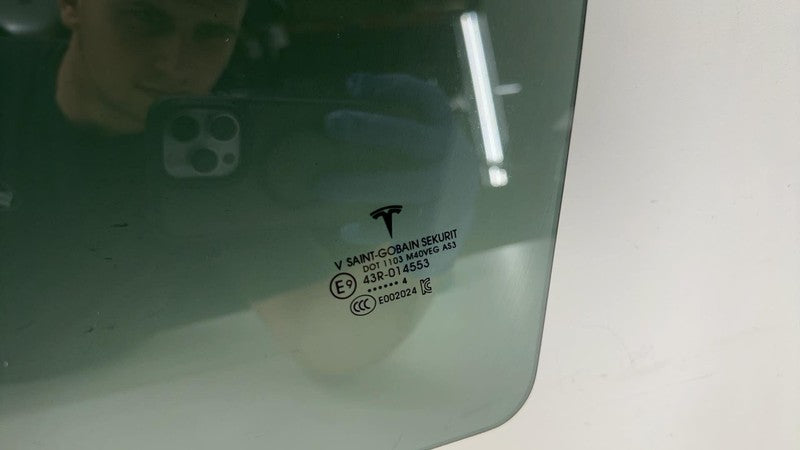 ⭕ 2020-2024 Tesla Model Y MY Rear Driver Side Door Window Glass Left LH Assembly
