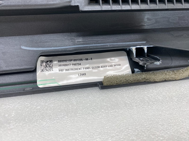 109122500E ⭕17-23 Model 3 Front Dash Instrument Panel Molding Cover Trim Bezel 1091225-00-E