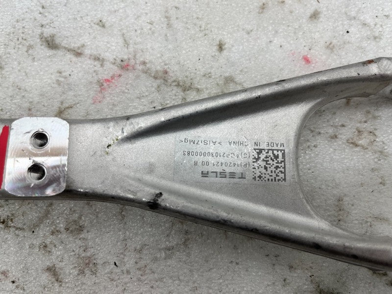 142042100B ⭕ 21-23 Model S X Rear Left Suspension Upper Control Arm Fore Link 1420421-00-B