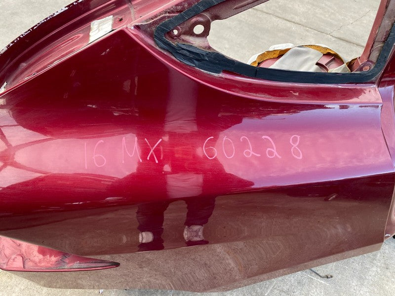 ⭕ 2016-2020 Tesla Model X Rear Right Quarter Fender Structural Frame Cut Out Red