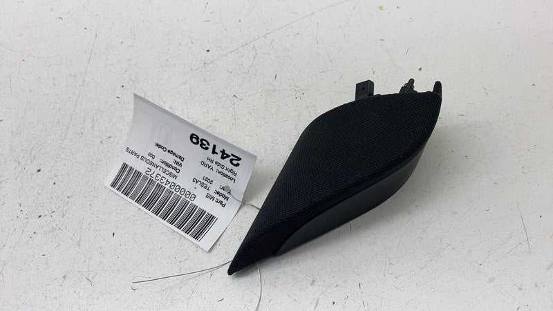 109568600F ⭕ 2017-2023 Tesla Model 3 Front Right Audio Tweeter & Speaker Cover 1095686-00-F