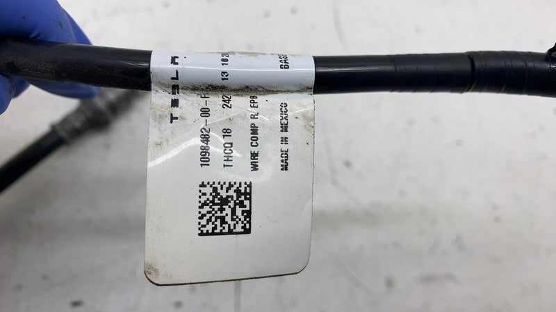 ⭕ 17-25 Tesla Model 3 M3 Rear Left Caliper w/ Brake Hose Line BASE 104