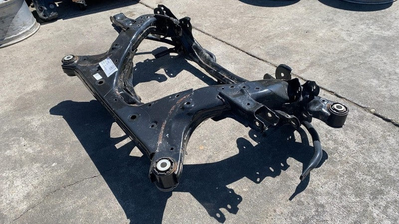 118848500A ⭕ 2017-2025 Tesla Model 3 M3 Rear Subframe Cradle Crossmember w/ Stabilizer Bar