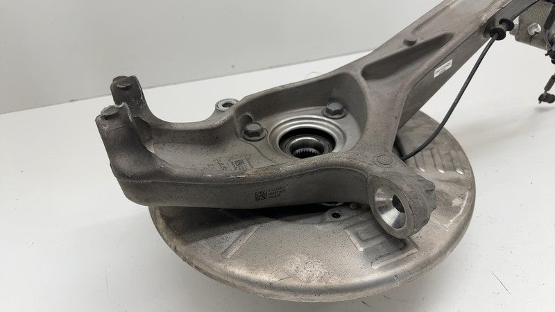 104431100E ⭕ 2017-2023 Tesla Model 3 Front Left Spindle Knuckle w/ Dust Shield 1044311-00-E