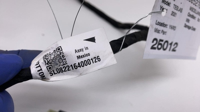 2021 2022 2023 2024 Tesla Model S Rear Fascia Wire Wiring Harness 2507