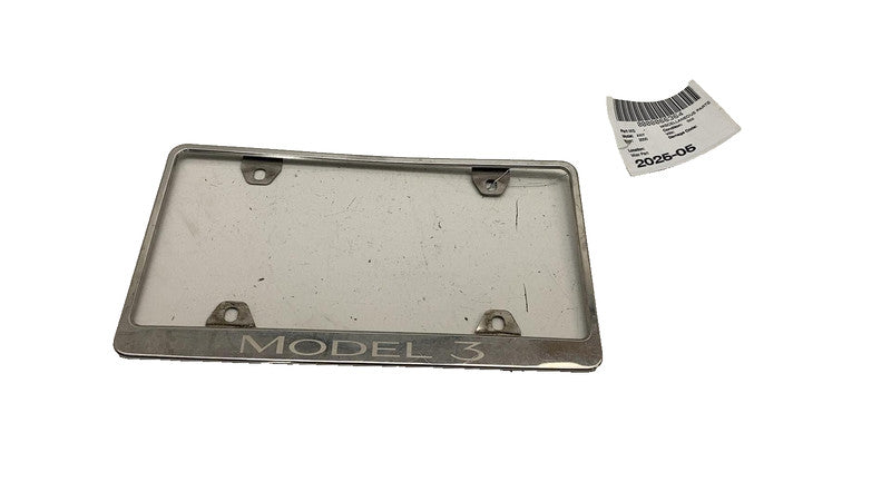 ⭕ 2017-2023 Tesla Model 3 Rear License Plate Frame Bracket Holder 1138