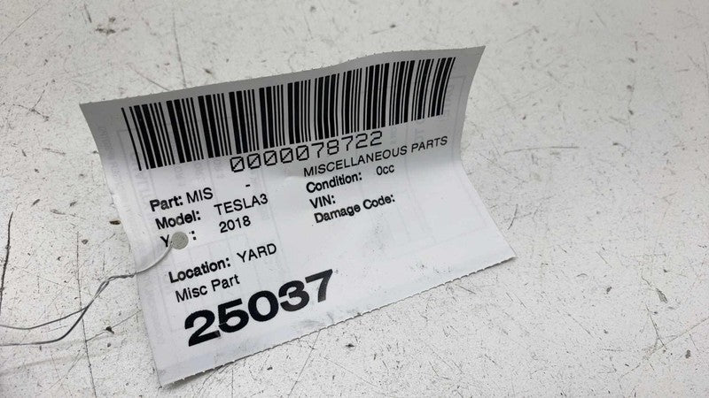 ⭕ 17-23 Model 3 Rear Driver Side 2nd Row Seatbelt Buckle Black Left 10