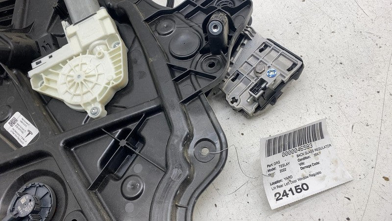 ⭕ 20-23 Tesla Model Y Rear Left Window Regulator & Motor w/ Carrier 14