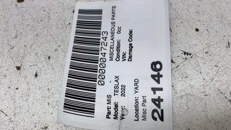 ⭕ 2021-2023 Tesla Model X Rear C-Pillar Mid Trim Panel Cover Right 107