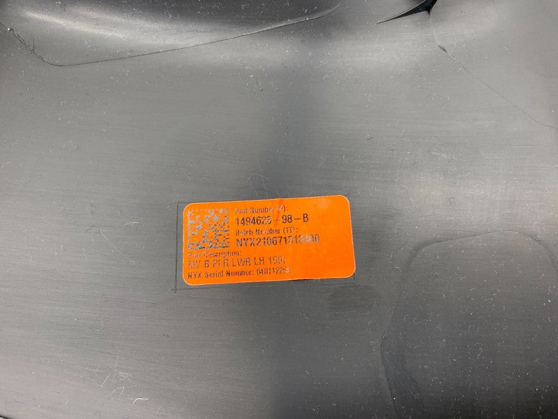 149462398B ⭕2020-2023 Model Y Driver Side B-Pillar Lower Trim Cover Panel Left 1494623-98-B