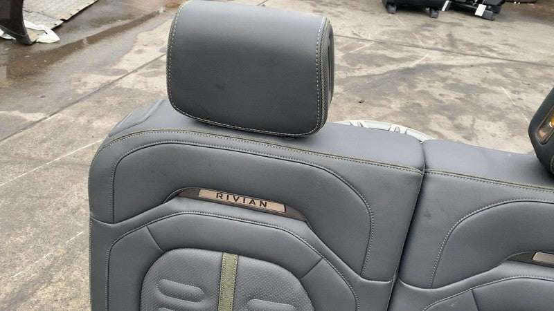 2022 2023 2024 Rivian R1S Rear Left & Right 3rd Row Seat Cushion Black Mountain