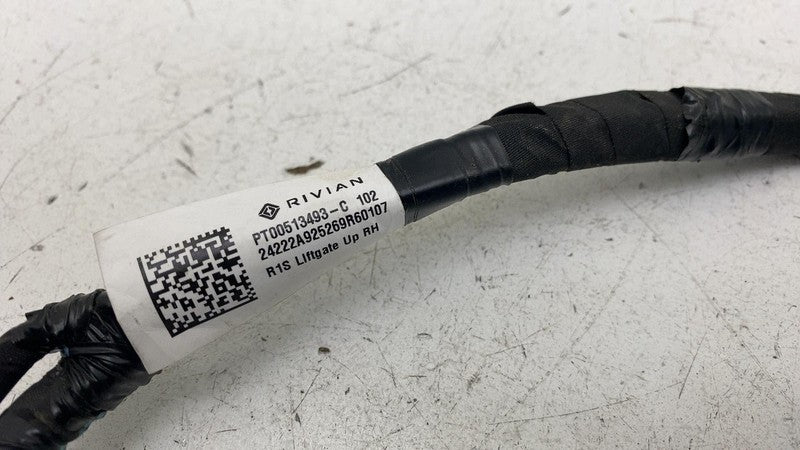 PT00513493 C ⭕ 2025 Rivian R1S Rear Right Tailgate Upper Liftgate Wiring Harness PT00513493-C