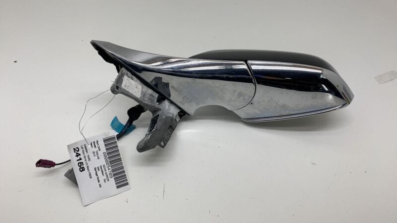 ⭕ 2012-2015 Tesla Model S Front Left Exterior Rear View Door Mirror Black PBSB