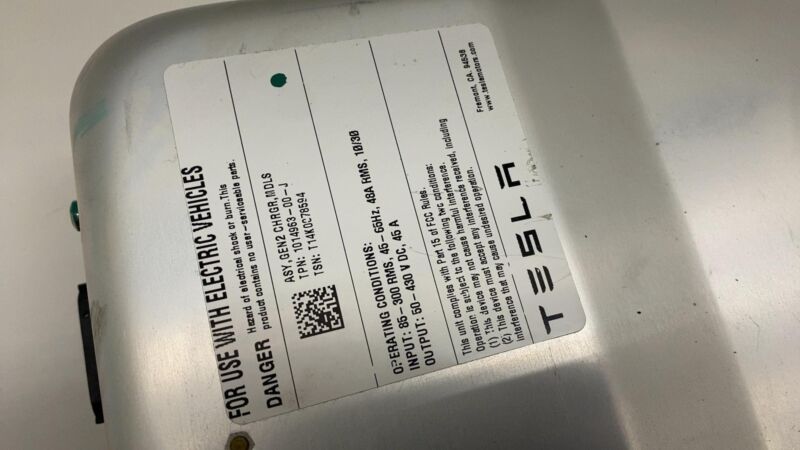 1014963 00 J 2012-2015 Tesla Model S MS Onboard Charger Module Charging Unit Gen 2 Assembly