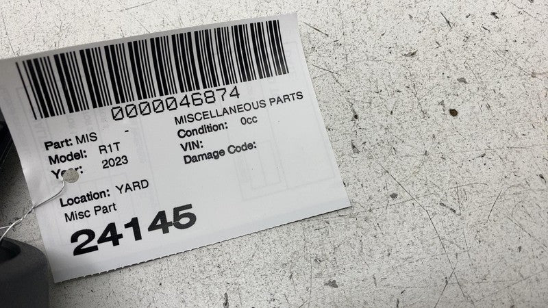 ⭕ 2022 2023 2024 Rivian R1T R1S Center Console Rear Trim Cover Panel P