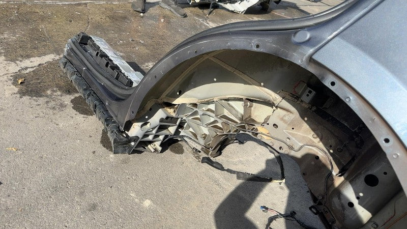 ⭕2016-2020 Tesla Model X Rear Left Quarter Fender Frame Panel Cutout Gray - PMNG