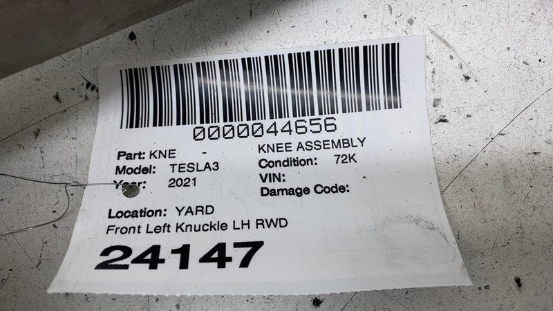 ⭕ 17-23 Model 3 Front Left Spindle Knuckle + Hub (150mm Non-Driven) 10