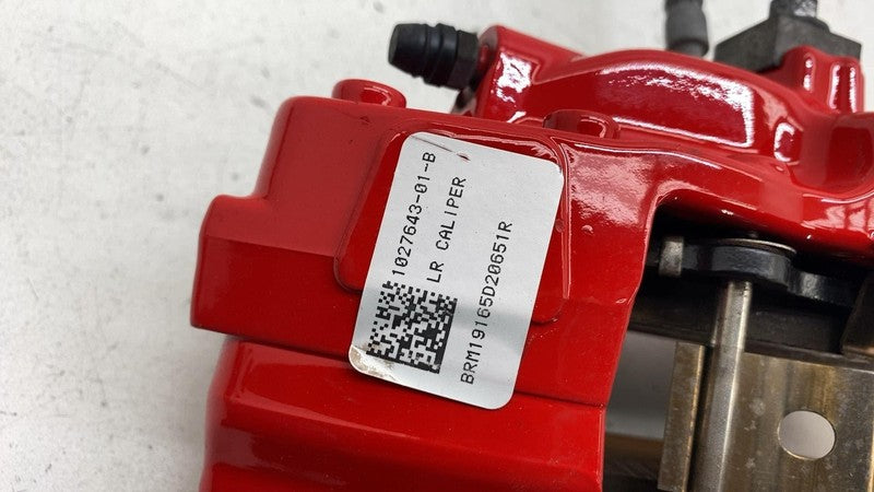 ⭕ 2016-2020 Tesla Model S X Rear Left Side Brembo Brake Caliper Red 10