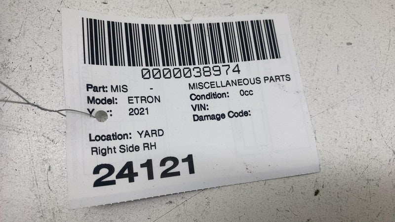 19-23 E-Tron Quattro Rear Right Door Lock Latch Actuator Motor & Panel