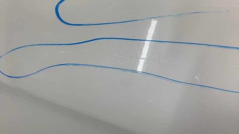 16-19 Mercedes-Benz GLE350 Rear Left Door Shell Panel w/ QTR Glass White - 799