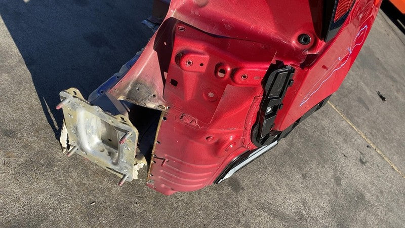 ⭕ 2017-2020 Tesla Model 3 Rear Right Quarter Panel Structural Frame Cut Red PPMR