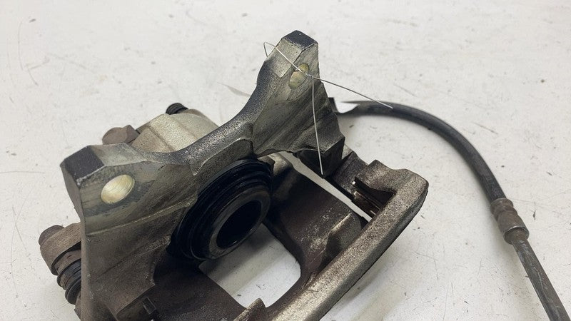 ⭕ 2007-2018 Jeep Wrangler Rear Driver Side Caliper w/ Brake Hose Line Left OEM