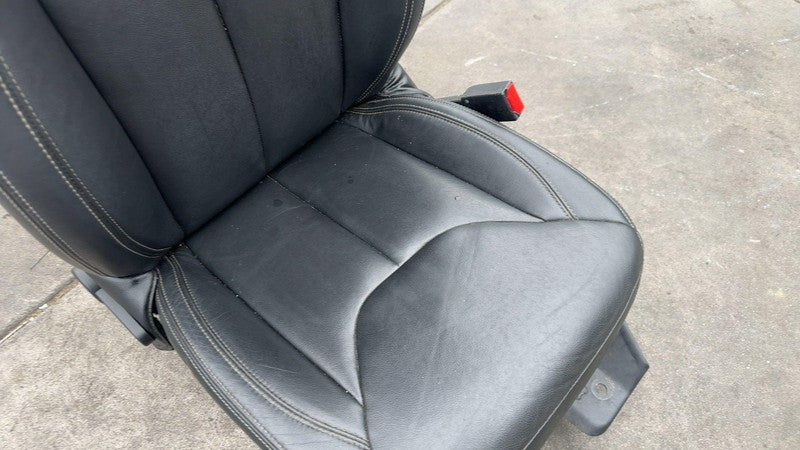 ⭕ 11-17 Jeep Wrangler Front Passenger 1st Row Bucket Seat Black Leather Right RH