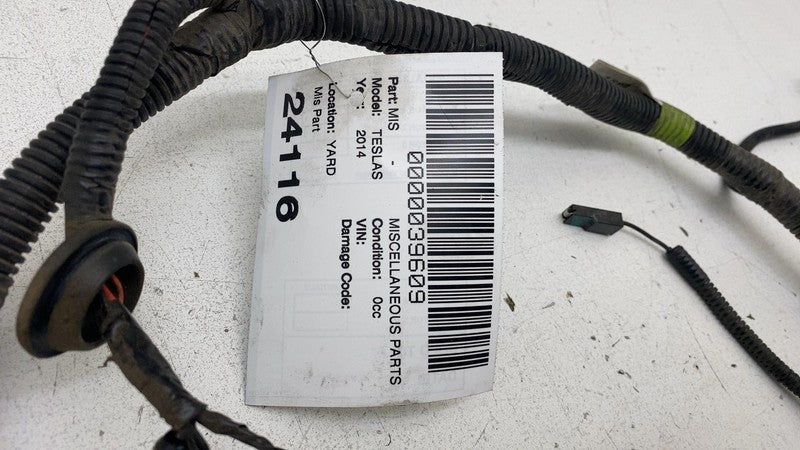 100455701J ⭕ 12-15 Model S Front Module Tech Package Wiring Harness Cable Wire 1004557-01-J